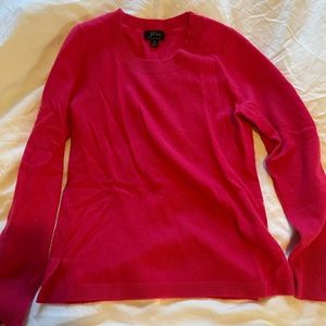 Jcrew pink cashmere